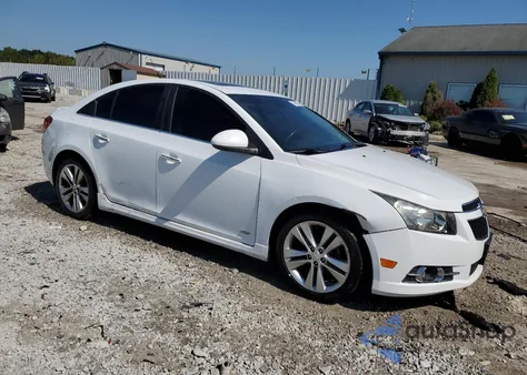 2012 Chevrolet Cruze Ltz from USA, damaged, VIN 1G1PH5SC5C7192418